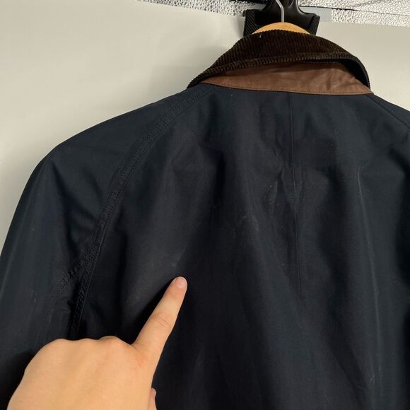 Polo by Ralph Lauren Navy and Brown Performance Jacket - Picture 8 of 12